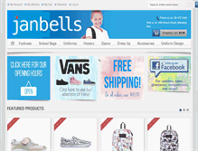 Tablet Screenshot of janbells.co.nz